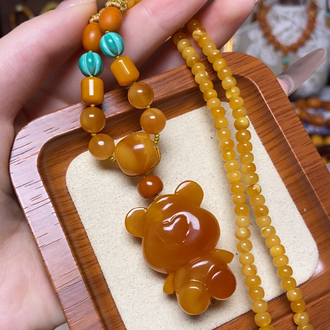 【闪购商品】手链蜜蜡未镶嵌项链