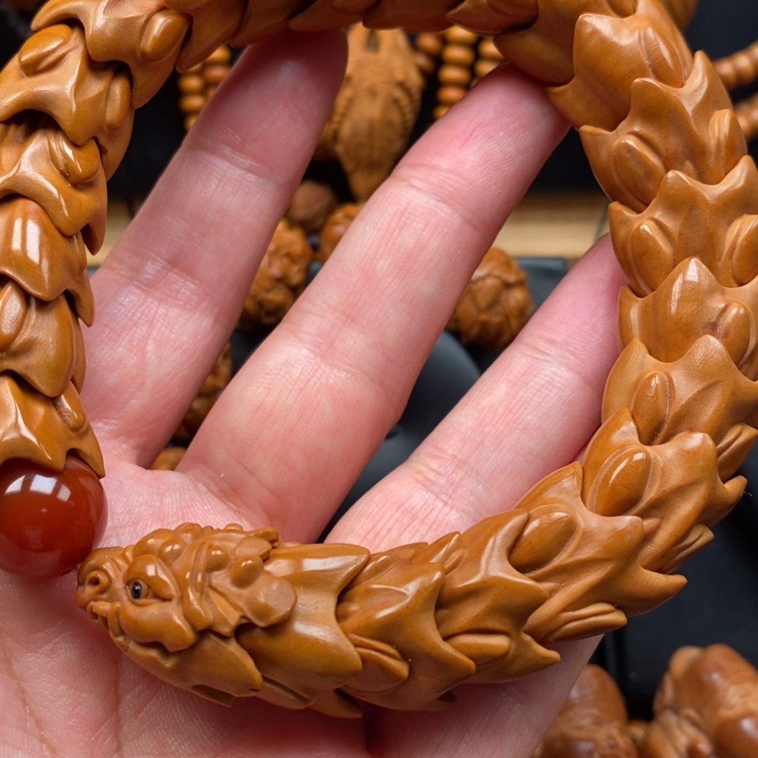 橄榄核手串/手链龙骨串