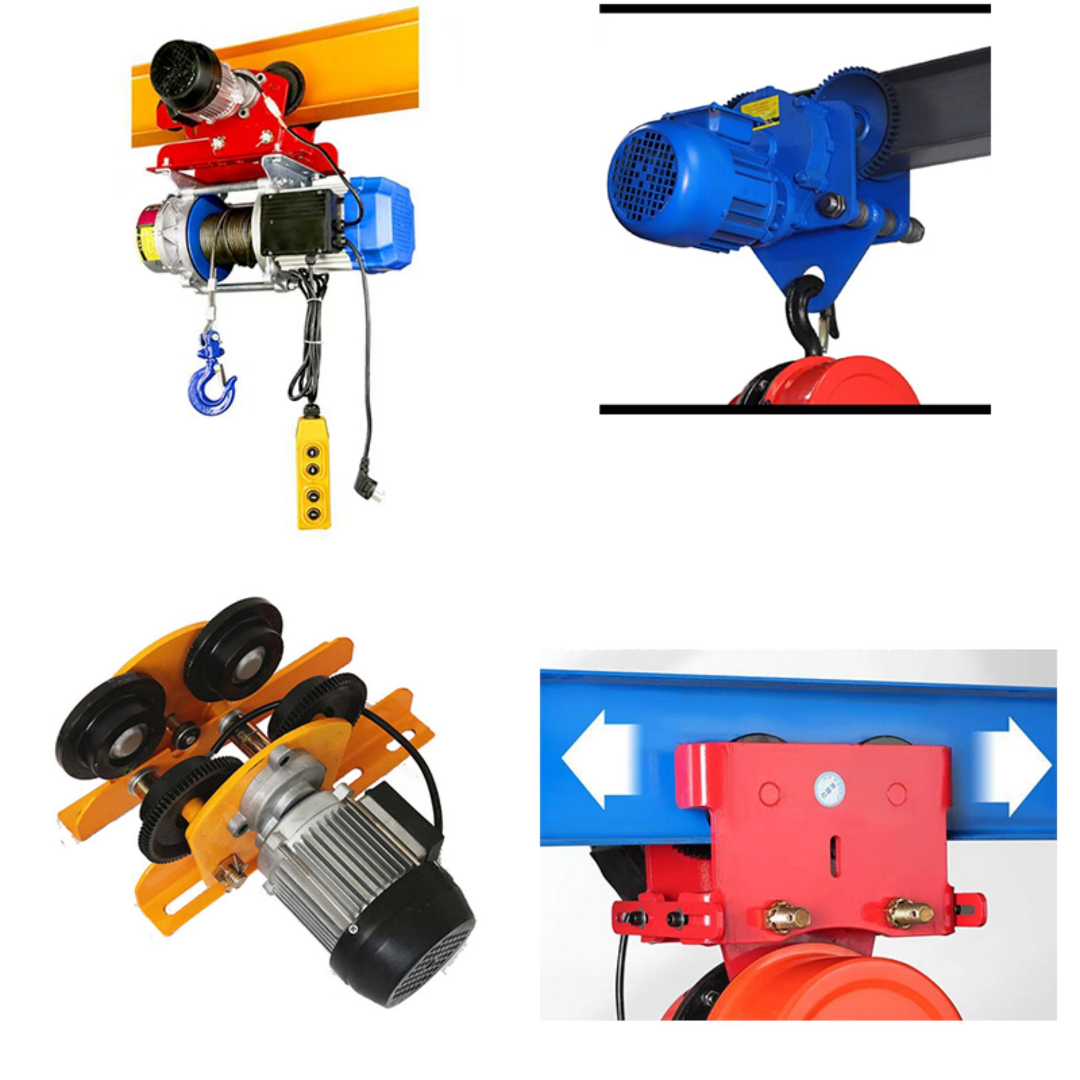 电动跑车220v380v家用小吊机工字钢滑轮电动葫芦行走跑车滑轮