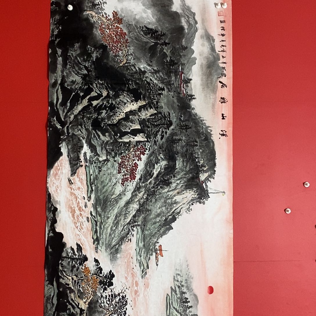 国画山水花鸟字画书画国画