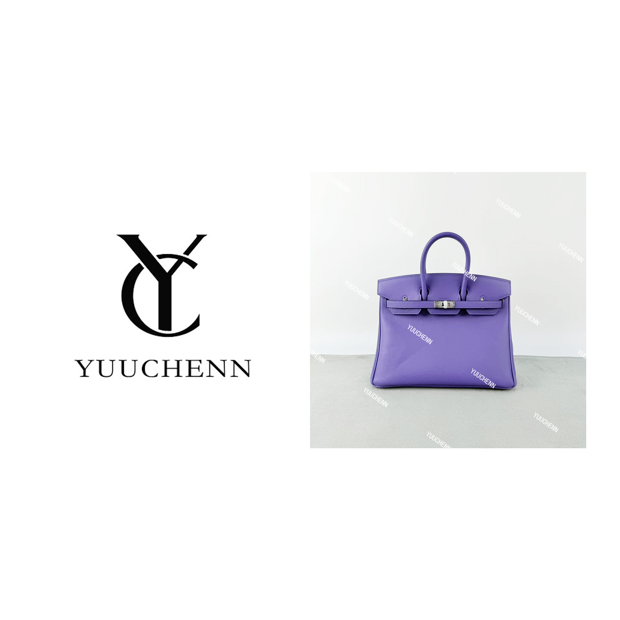 YUUCHENN/25cm原创设计高定真皮包 HH6561