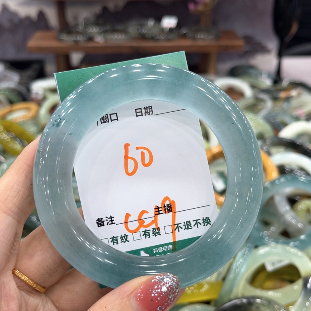 未镶嵌岫玉手镯手镯