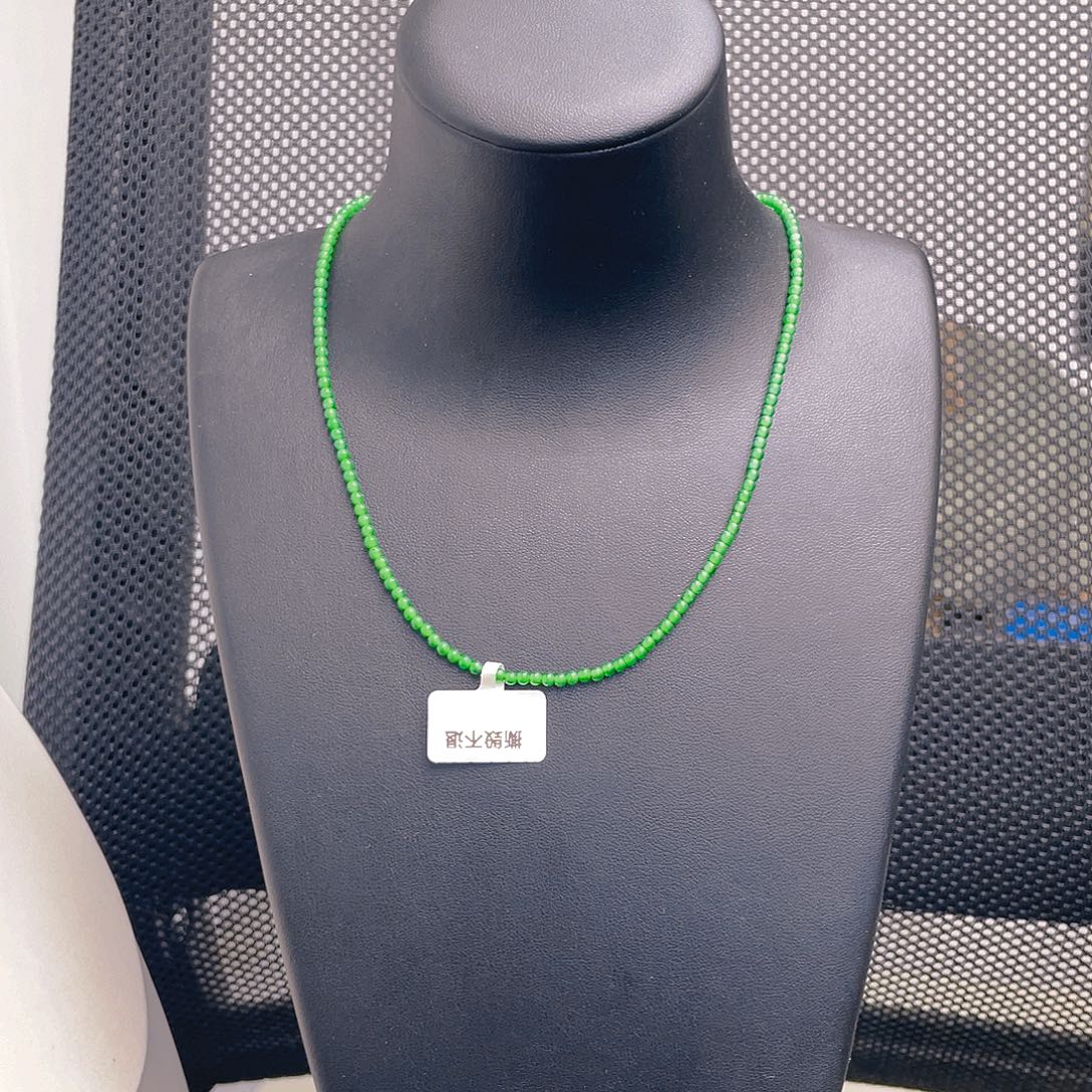 翡翠未镶嵌项链卡3
