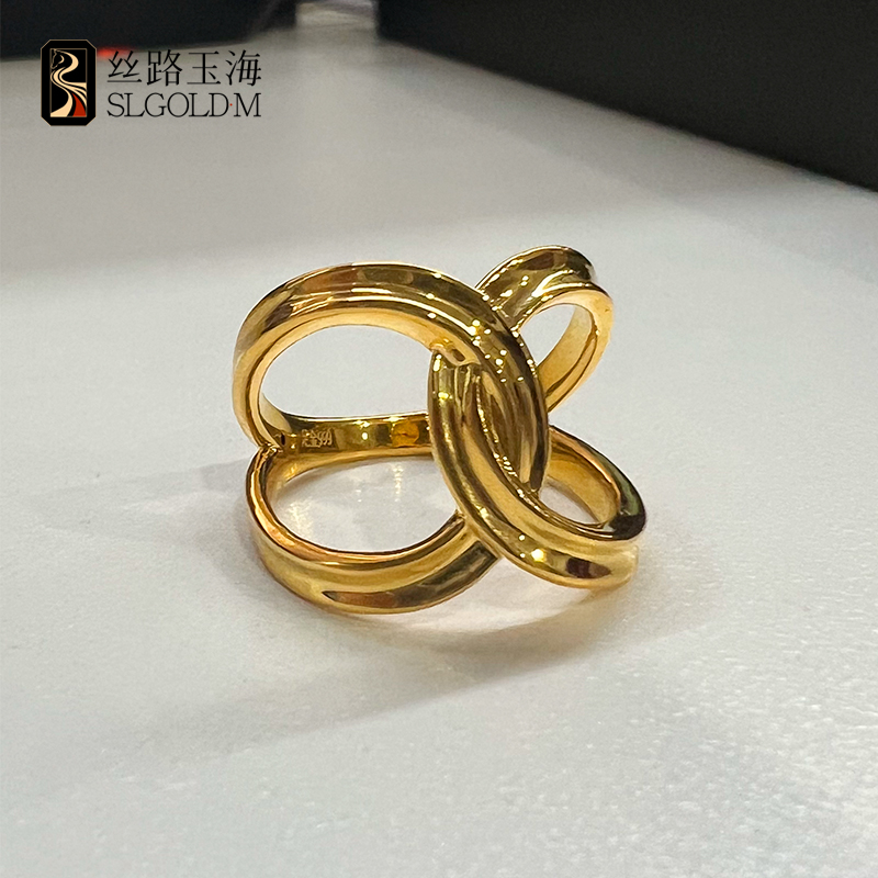 丝路玉海2026新款足金999小香戒指简约时尚气质百搭款多退少补