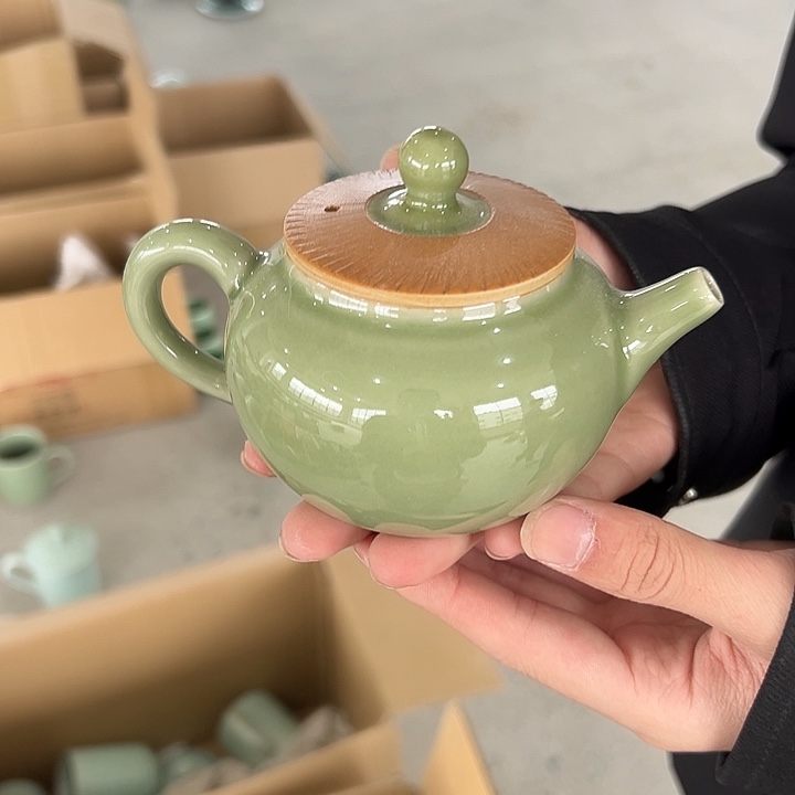 小米茶器龙泉青瓷