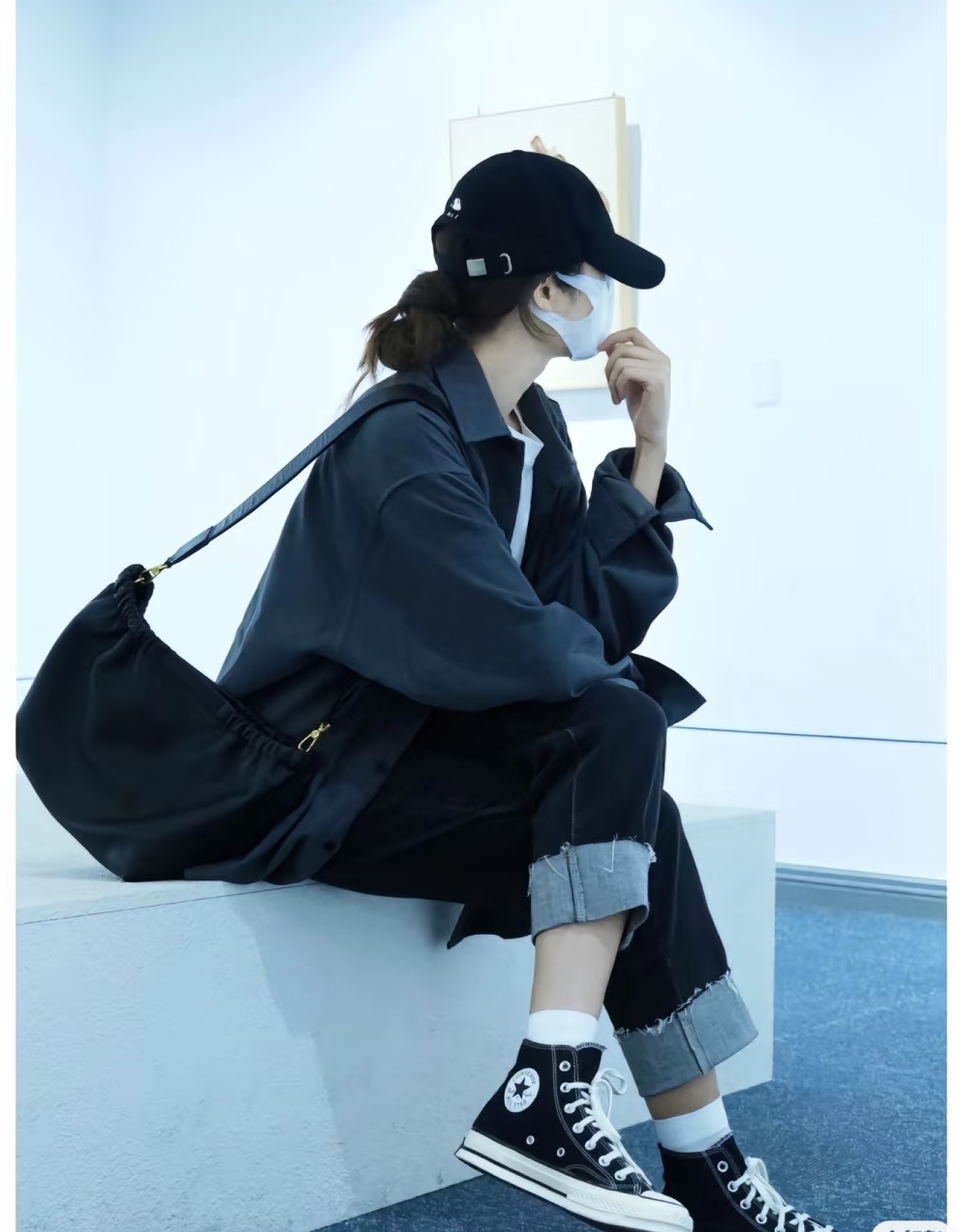 THE  RODE SIDE    轻奢小白鞋帆布鞋