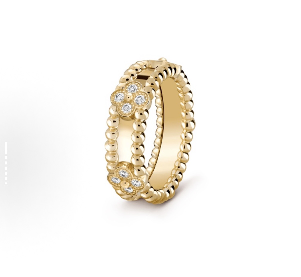 925银戒指 925银戒指 万花筒时尚百搭轻奢花花戒指气质