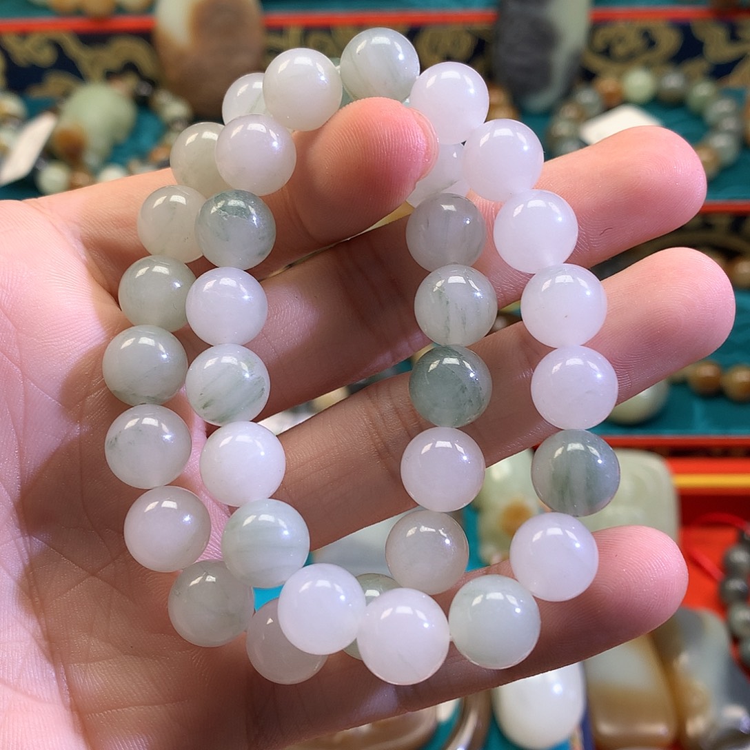 和田玉（糖玉）未镶嵌手链多样性发货拍一发一