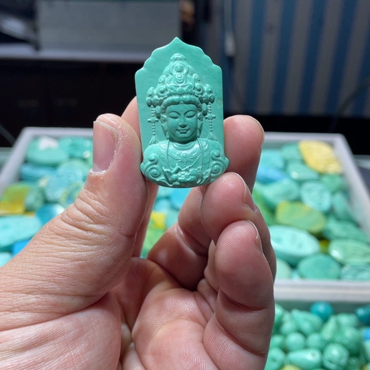 菱锰矿珠宝半成品未镶嵌