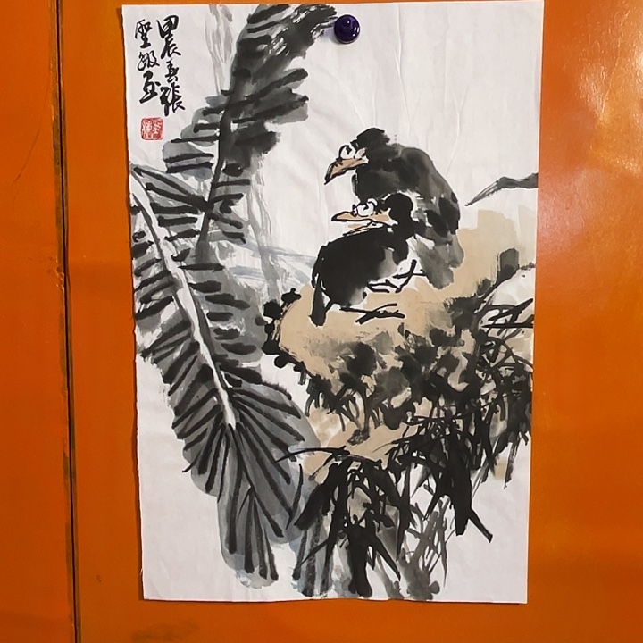 国画张圣敏先生纯手绘作品