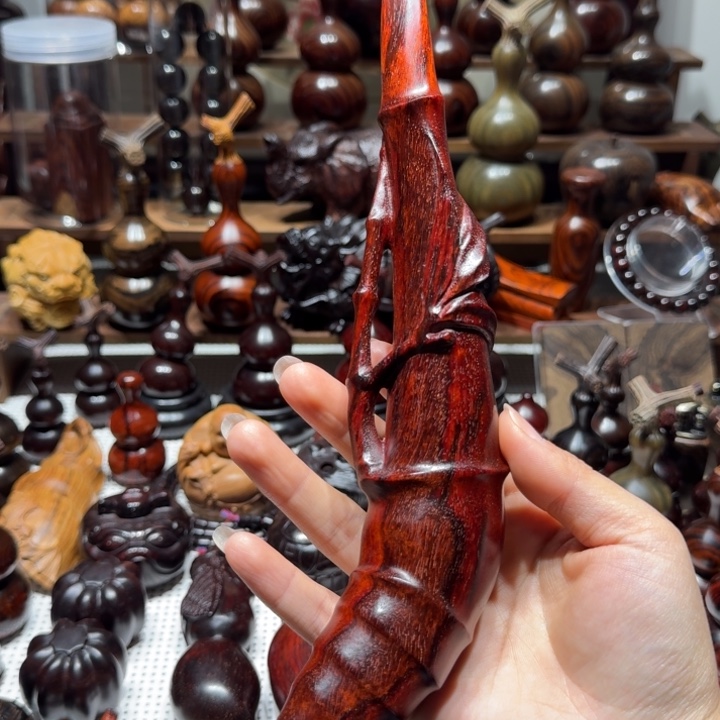 用***4木印度小叶紫檀檀香紫檀竹节