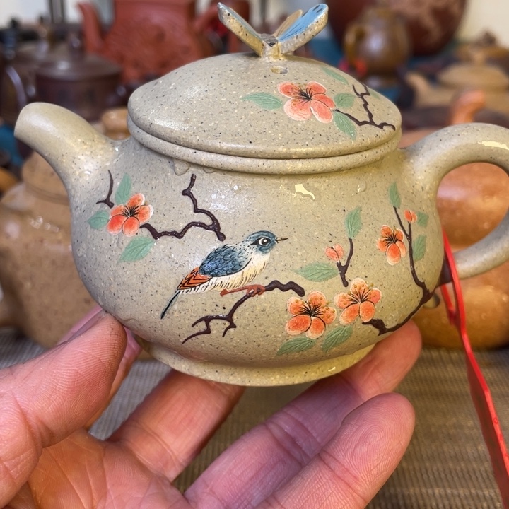 紫砂茶壶宜兴原矿紫砂手工壶(毫升) 200