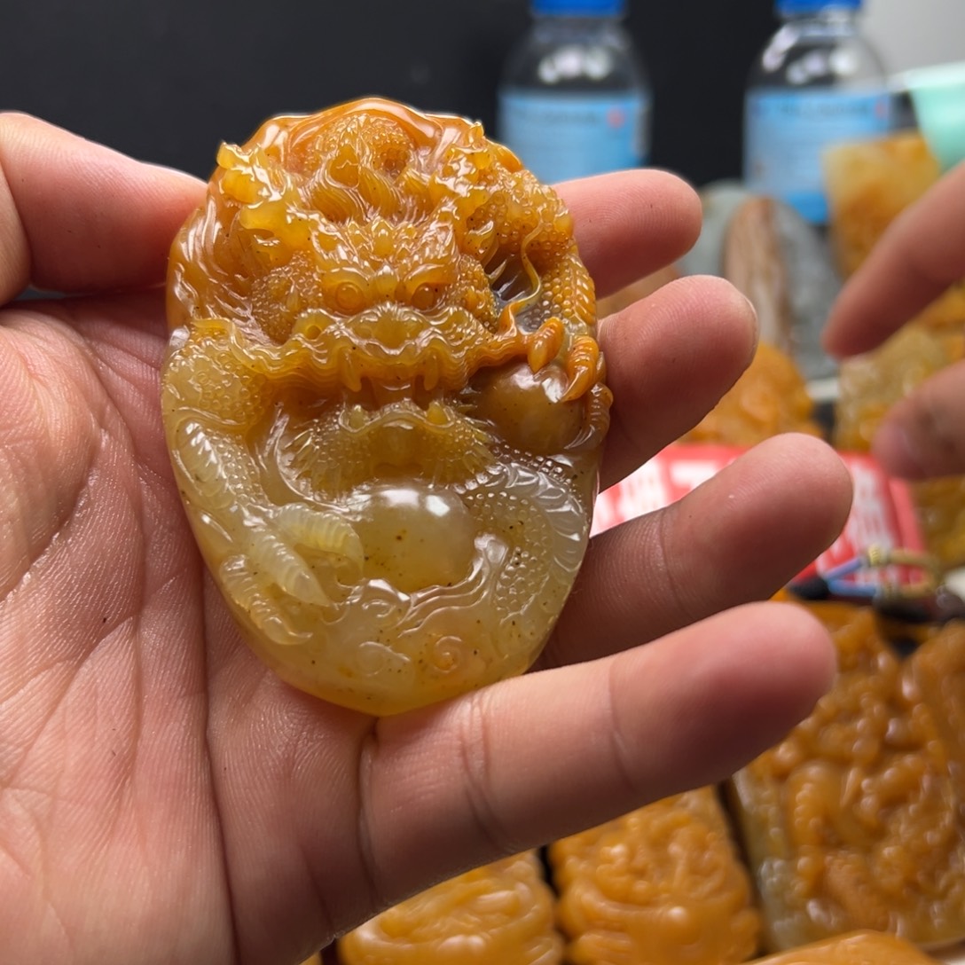 石英质玉（黄龙玉）未镶嵌多选一发货