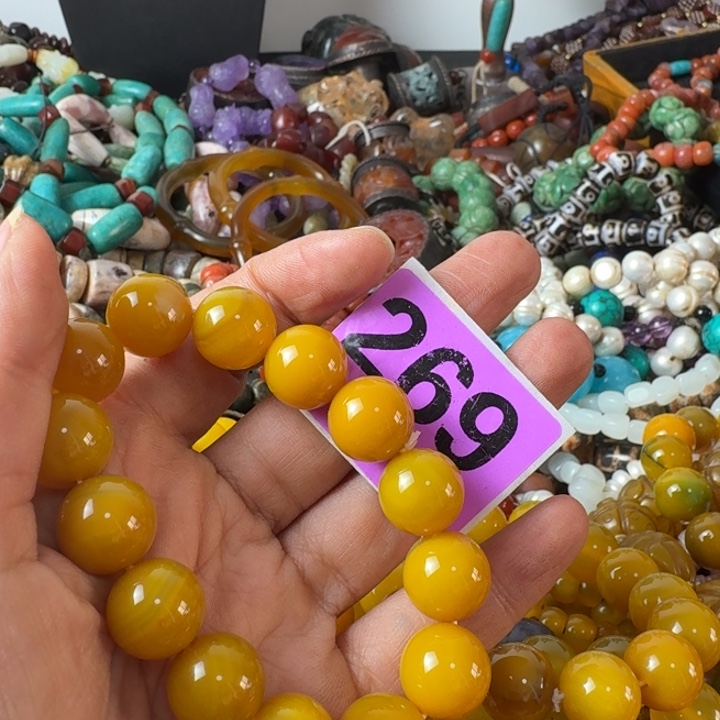 美***～玛瑙/玉髓未镶嵌颈饰