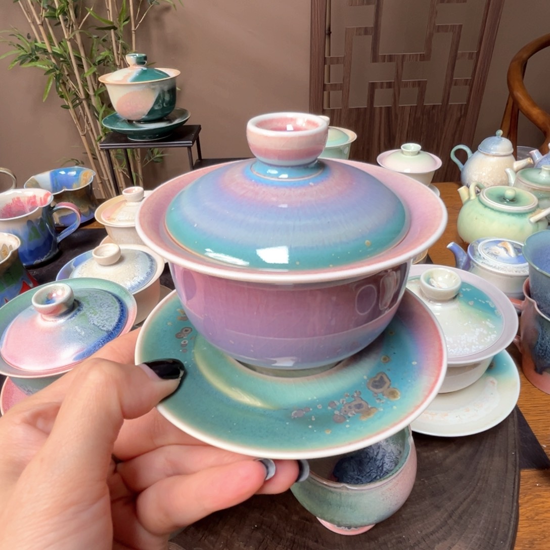 景德镇纯手工柴烧茶器