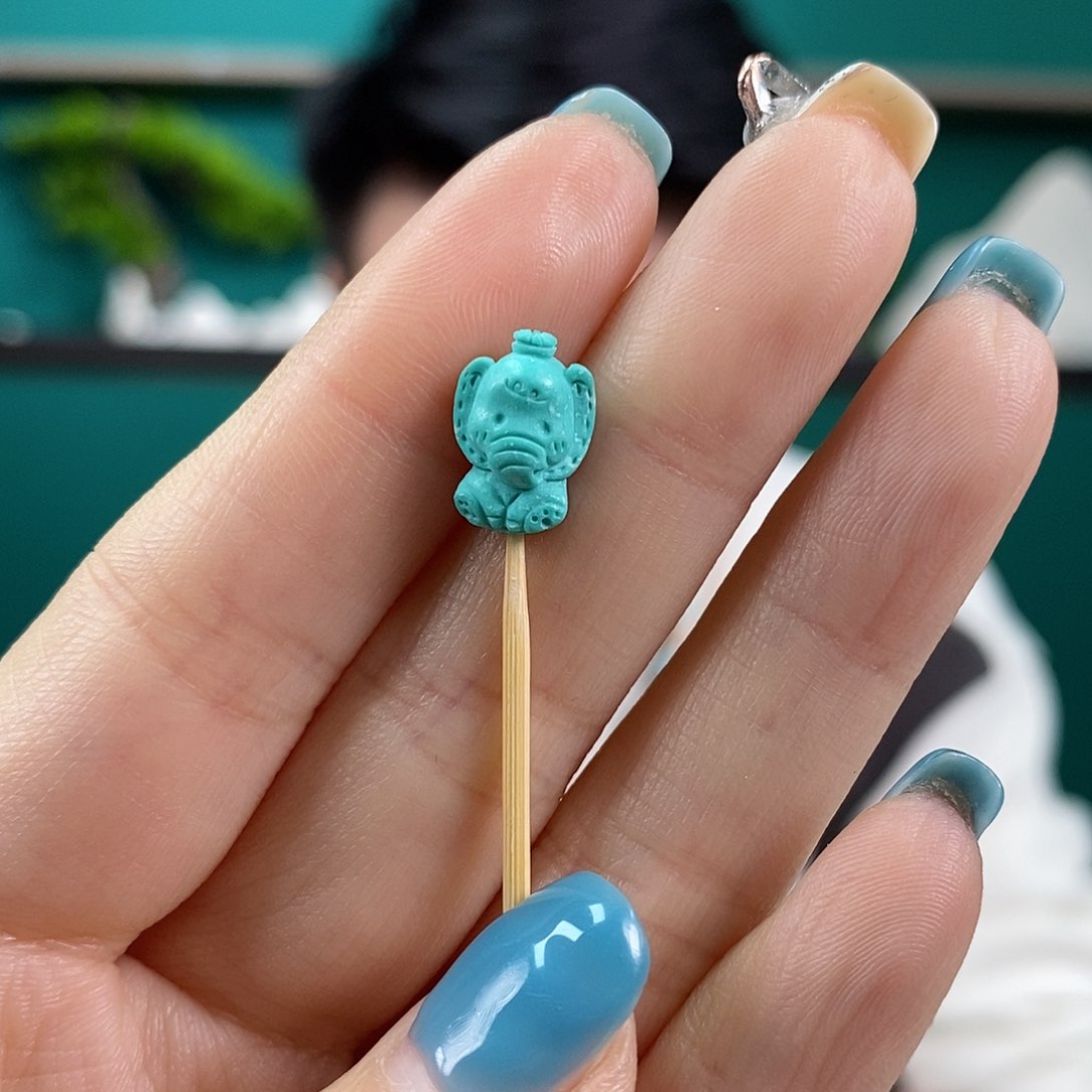 绿松石珠宝奇石未镶嵌