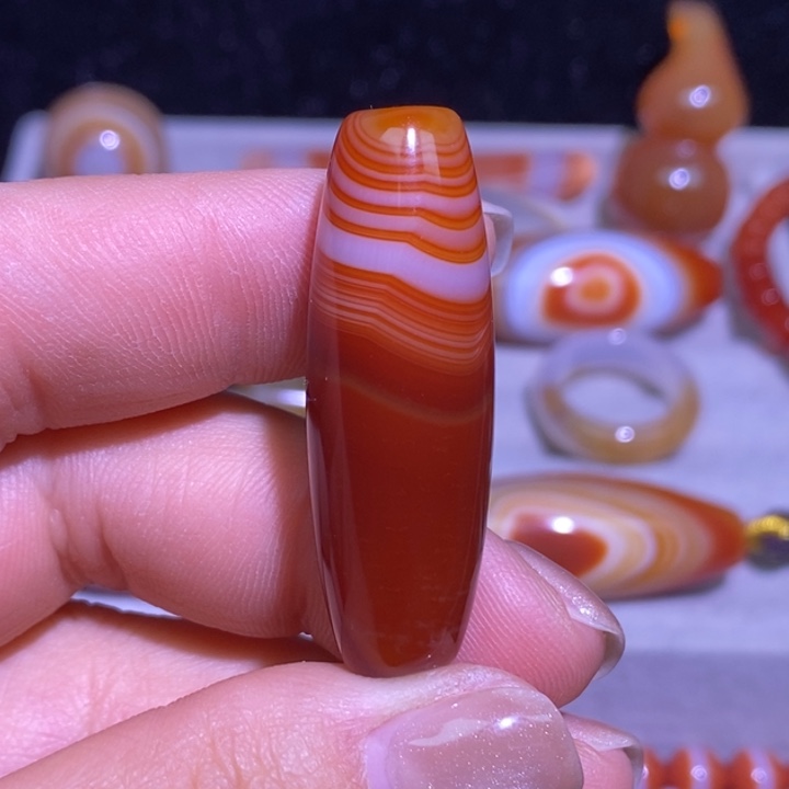 玛瑙/玉髓未镶嵌颈饰