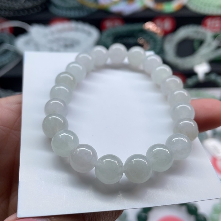 未镶嵌翡翠手链桂**哥卡8.9