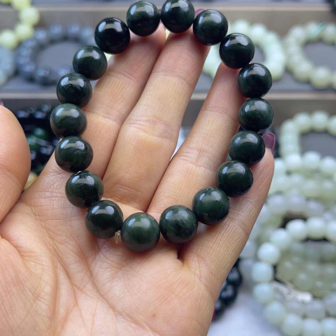 和田玉手链未镶嵌