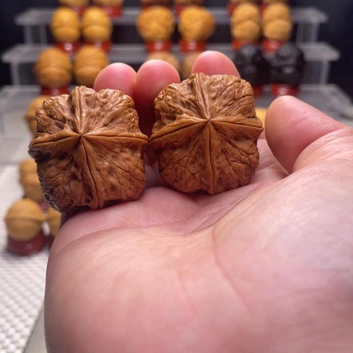 文玩核桃把件14南昭铁印