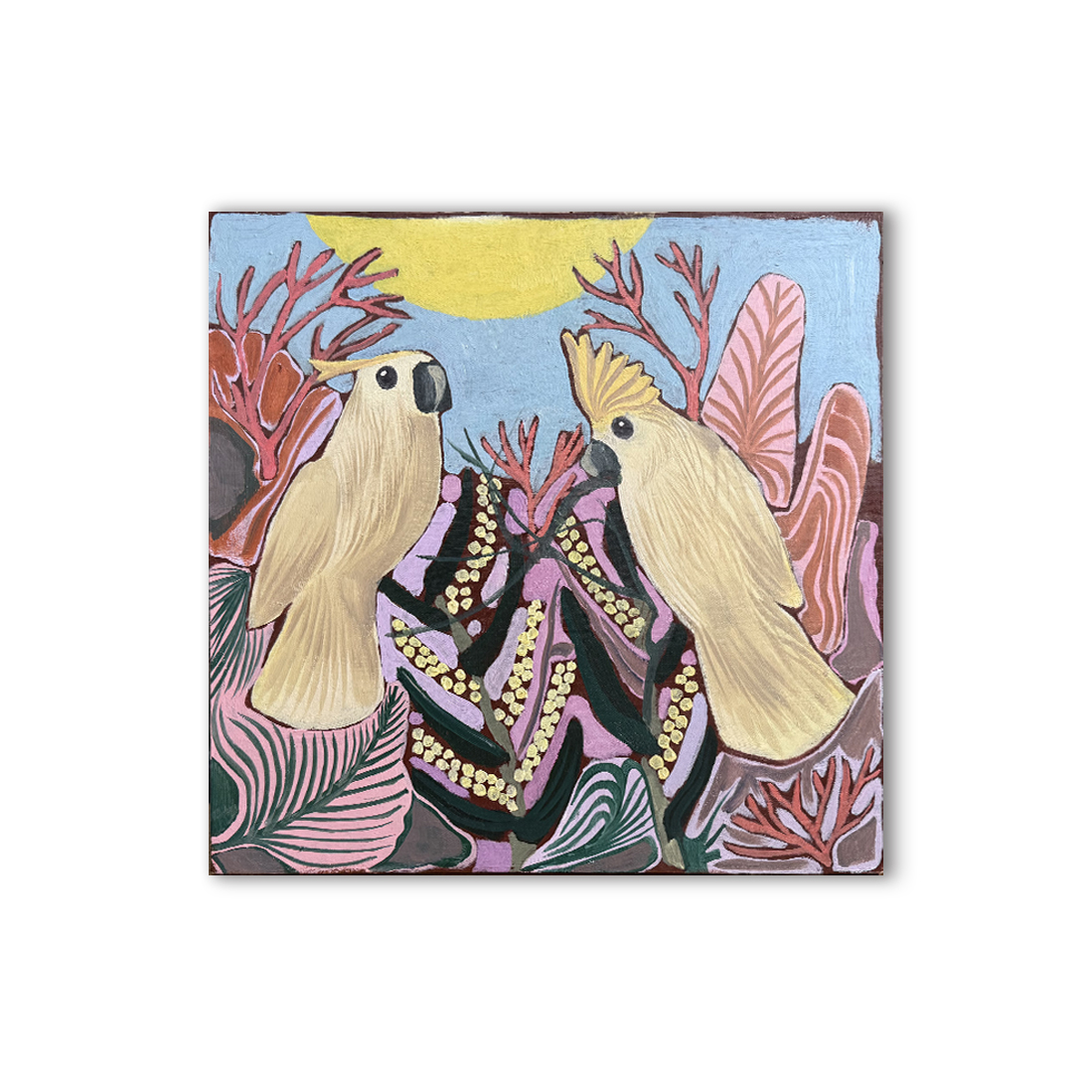 【鹦鹉】 ”50*50“ 家居挂画