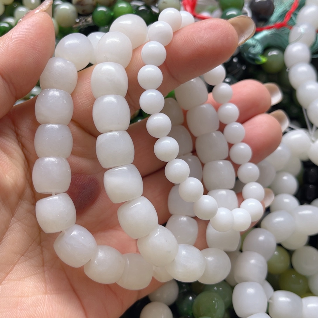 和田玉手链未镶嵌