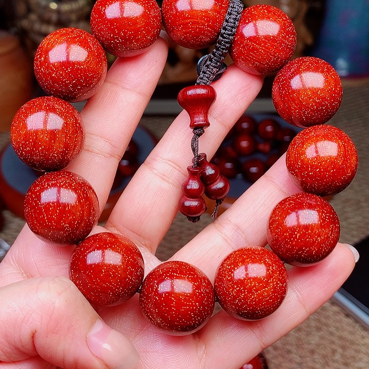 檀香紫檀（小叶紫檀）桃2.0红