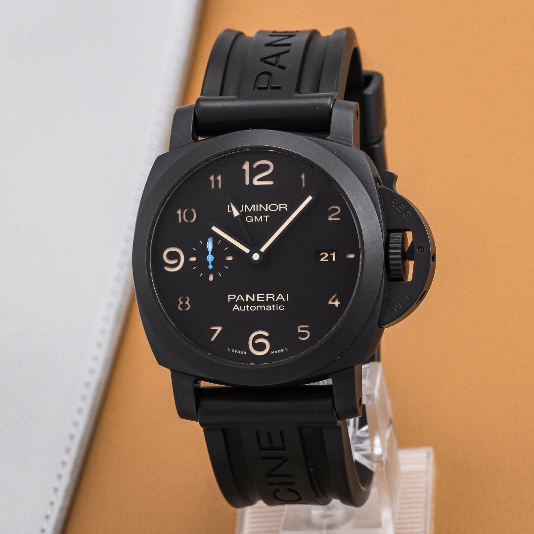 99新 Panerai/沛纳海 庐米诺系列PAM01441男士自动机械腕表