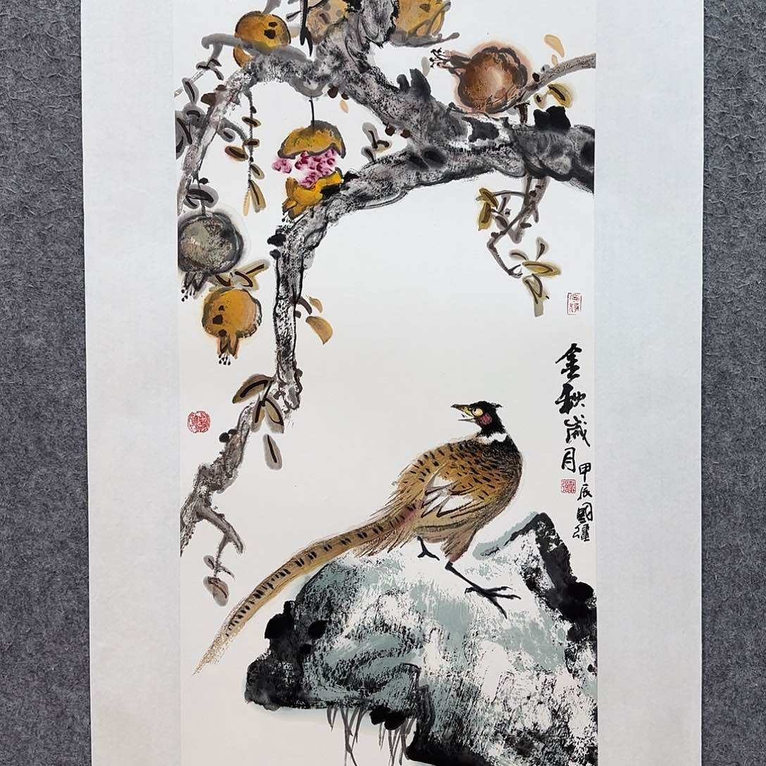 国画王国强老师作品欣赏