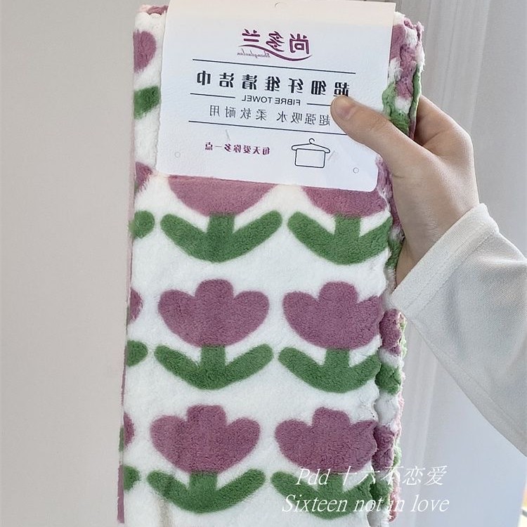 458服装配饰珊瑚绒厨房抹布1包