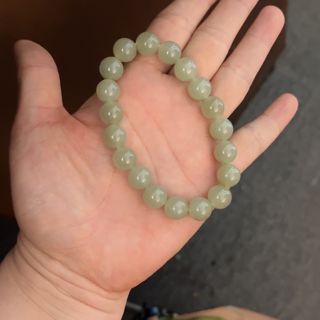 和田玉手链未镶嵌