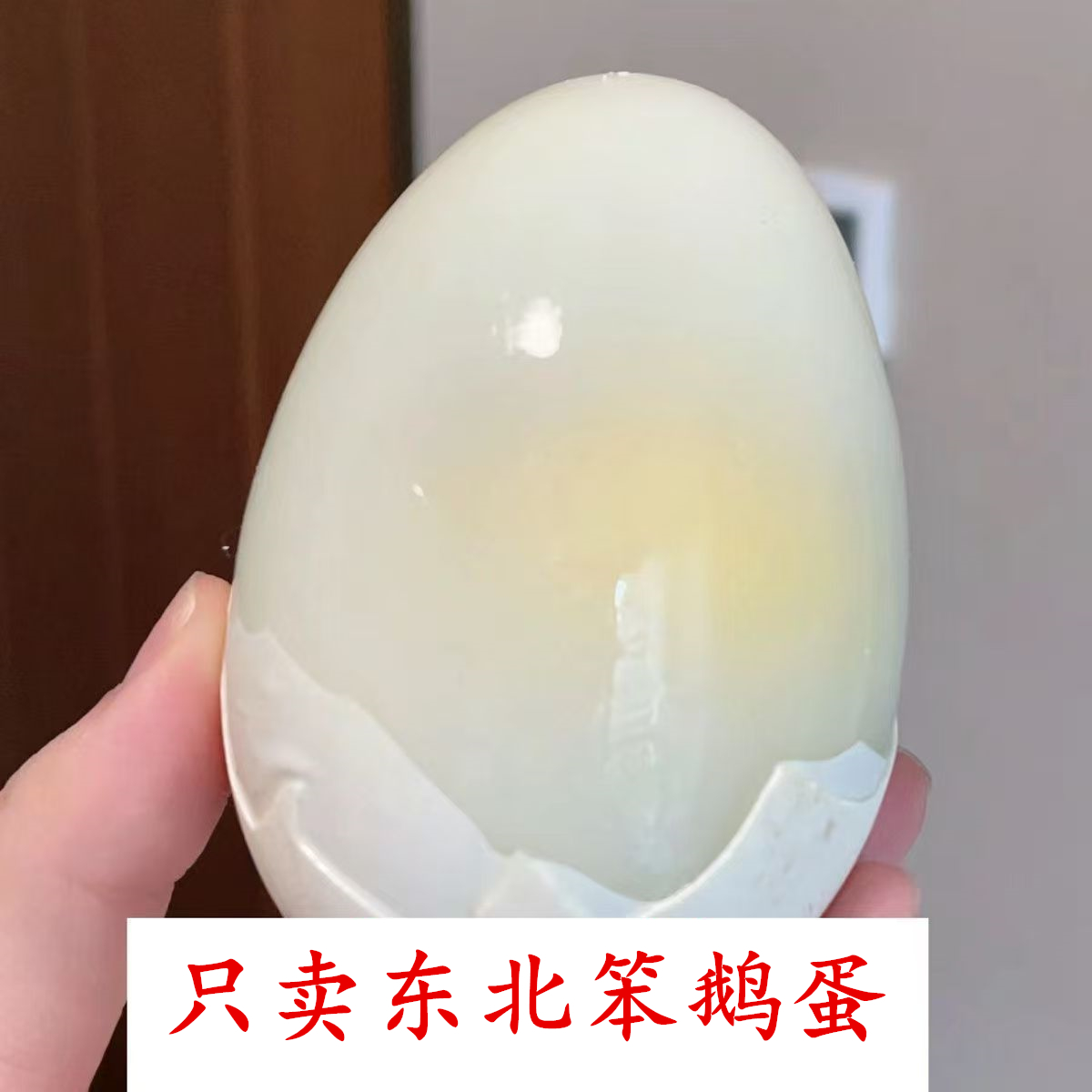 东北鹅蛋新鲜大鹅蛋笨鹅蛋东北鹅蛋新鲜鹅蛋6枚12枚顺丰包邮