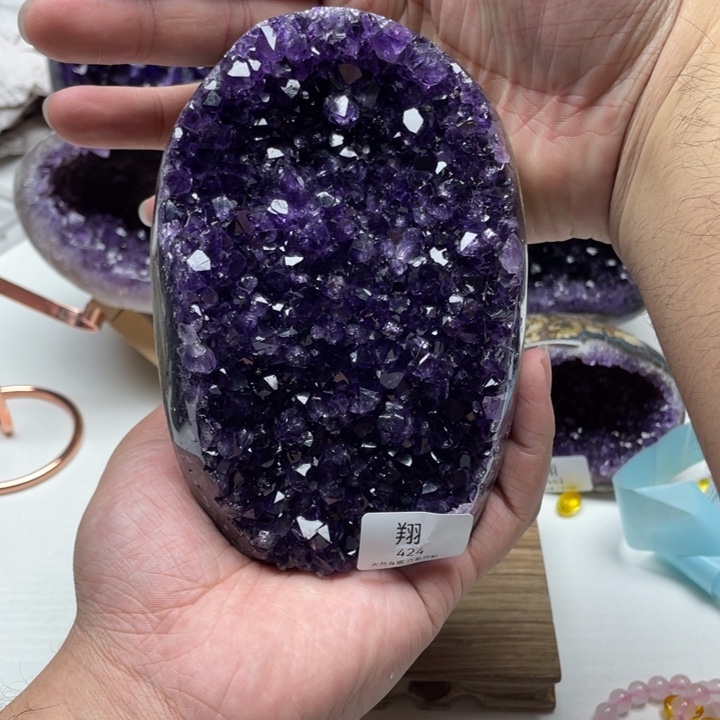 未镶嵌大型摆件（非配饰）紫晶