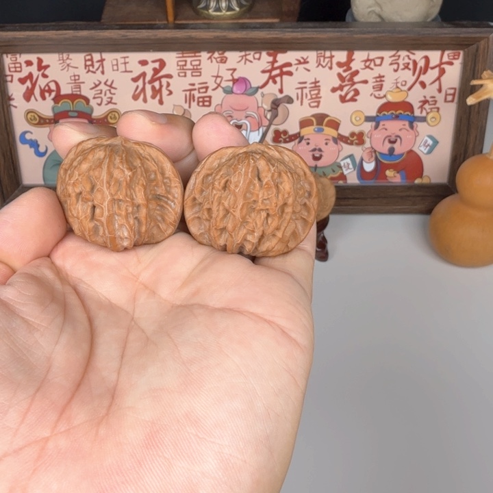 手串文玩核桃山地磨盘38.5/35/32