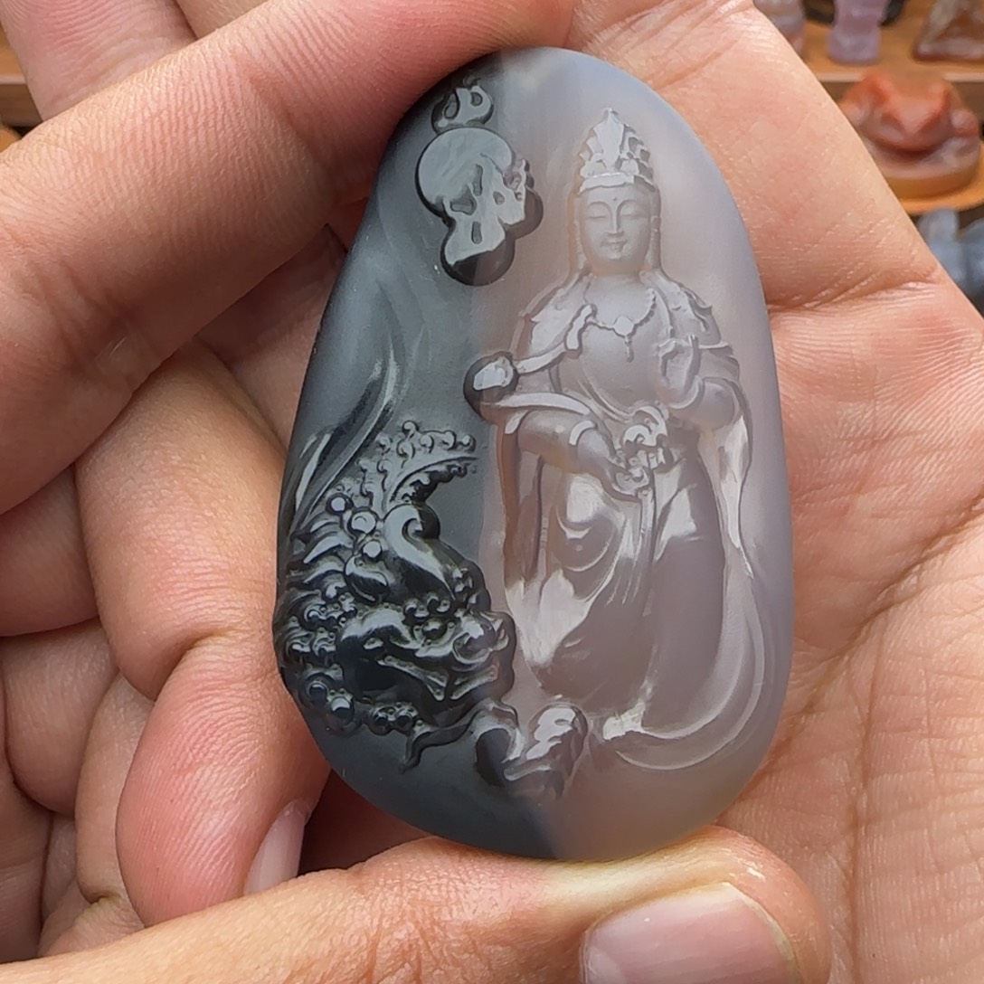 玛瑙/玉髓未镶嵌颈饰