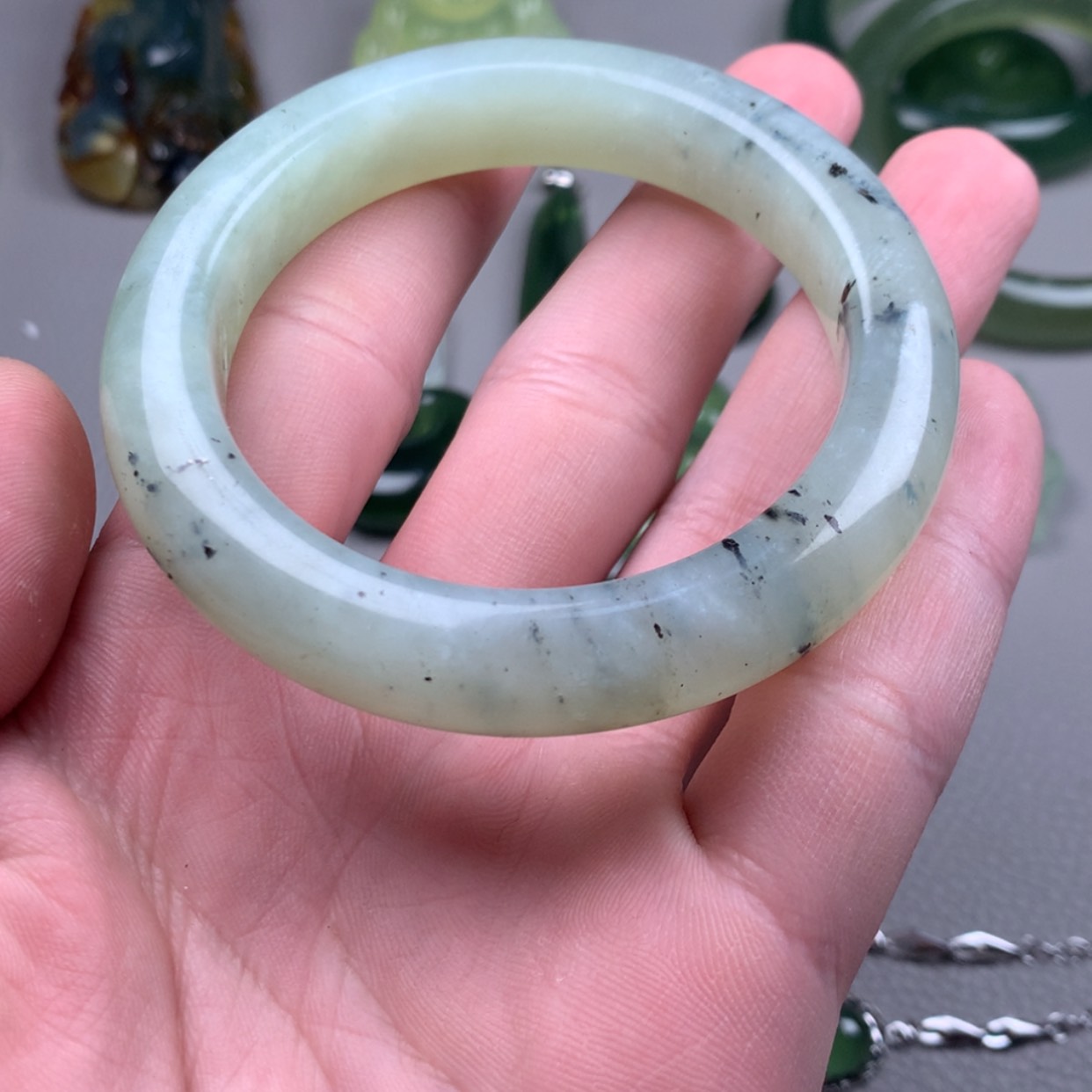 【闪购商品】蛇纹石玉未镶嵌岫玉