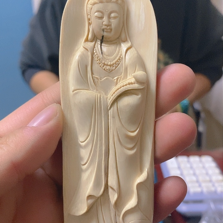 天然猛犸牙雕刻残次品