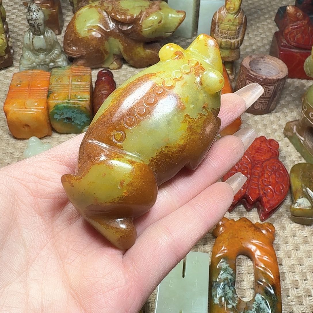 白玉菩提吊坠挂件