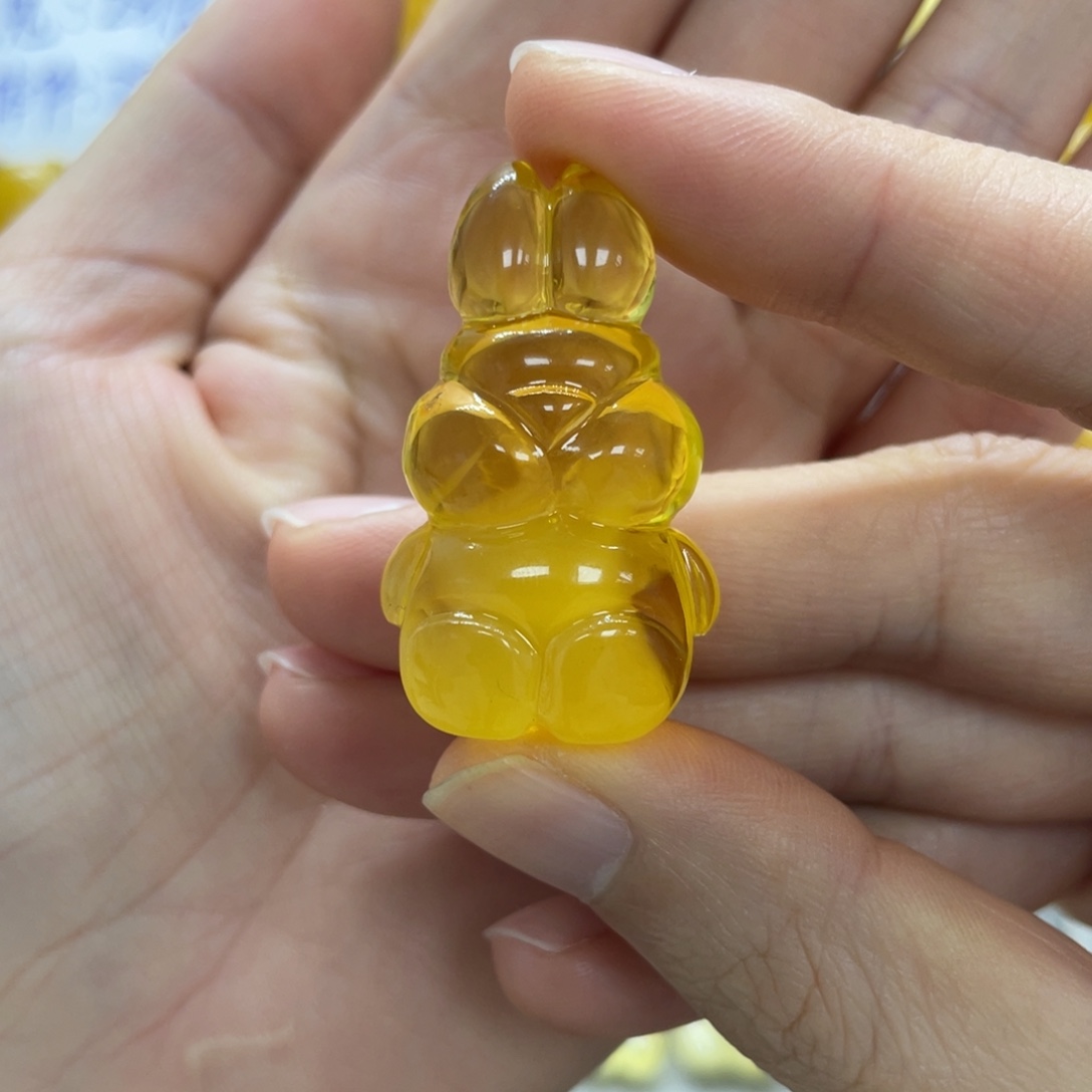 琥珀未镶嵌裸石天然琥珀