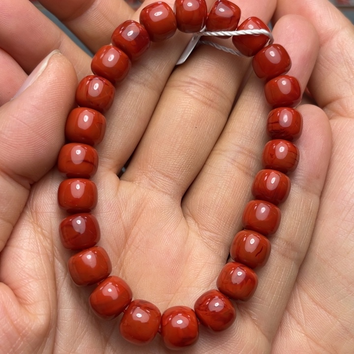 南红玛瑙手串9多样性发1未镶嵌