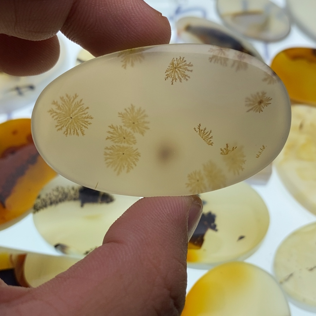 玛瑙/玉髓牌子足银镀金镶嵌