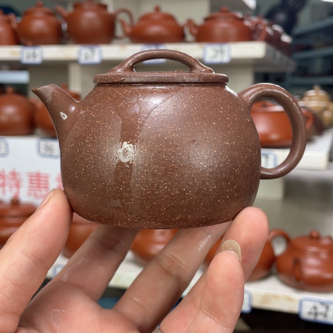 紫砂茶壶紫降全手200毫升