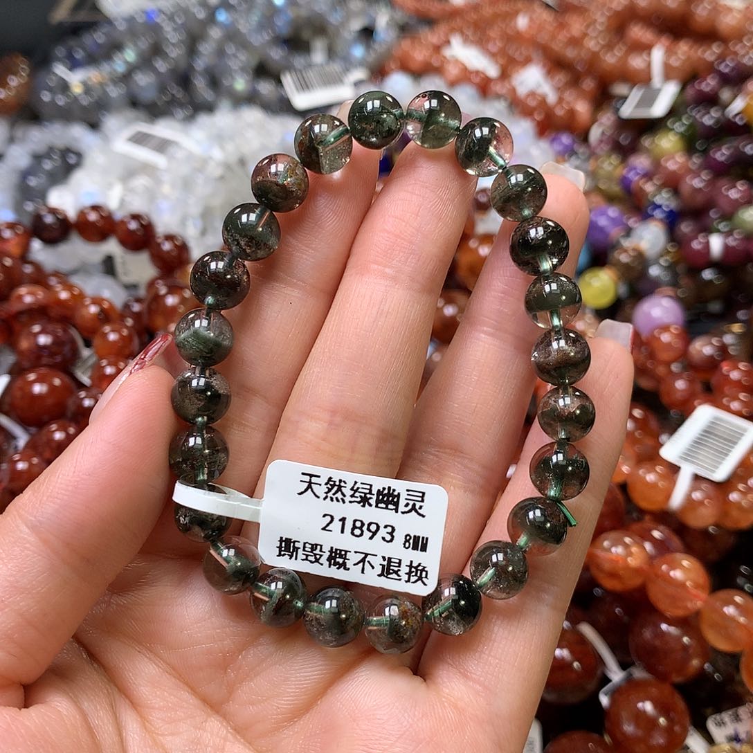 水晶手链未镶嵌，