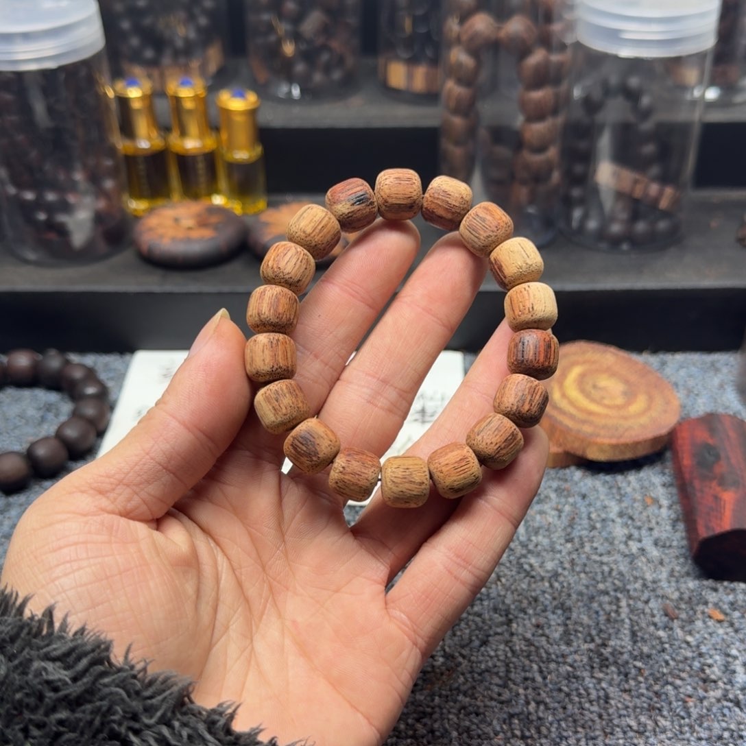 藤类白油1.2降真香单圈老邢珠