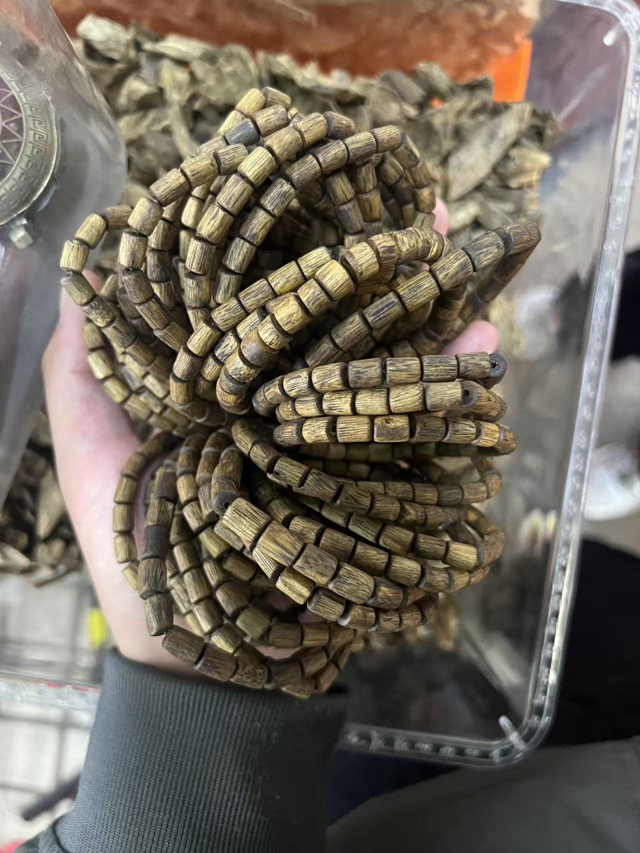 海南棋楠手串3克左右