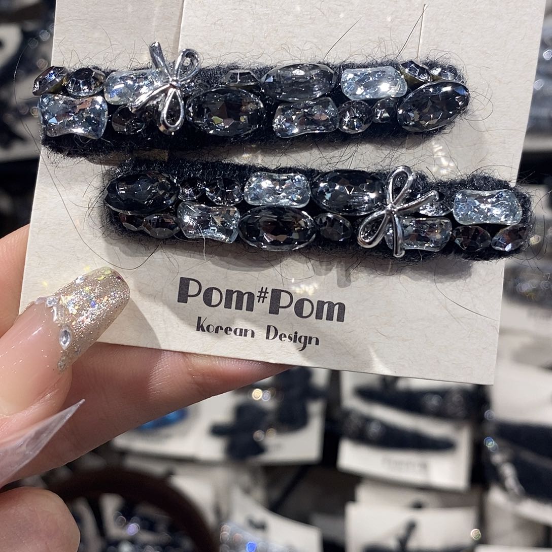 布艺铁合金鸭嘴夹