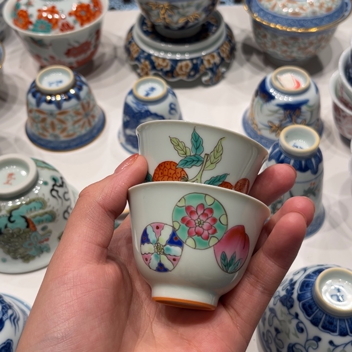 茶***娘景德镇高温陶瓷杯子