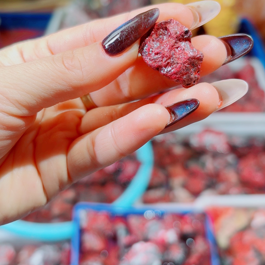 筏***狼天然辰砂天然朱砂13