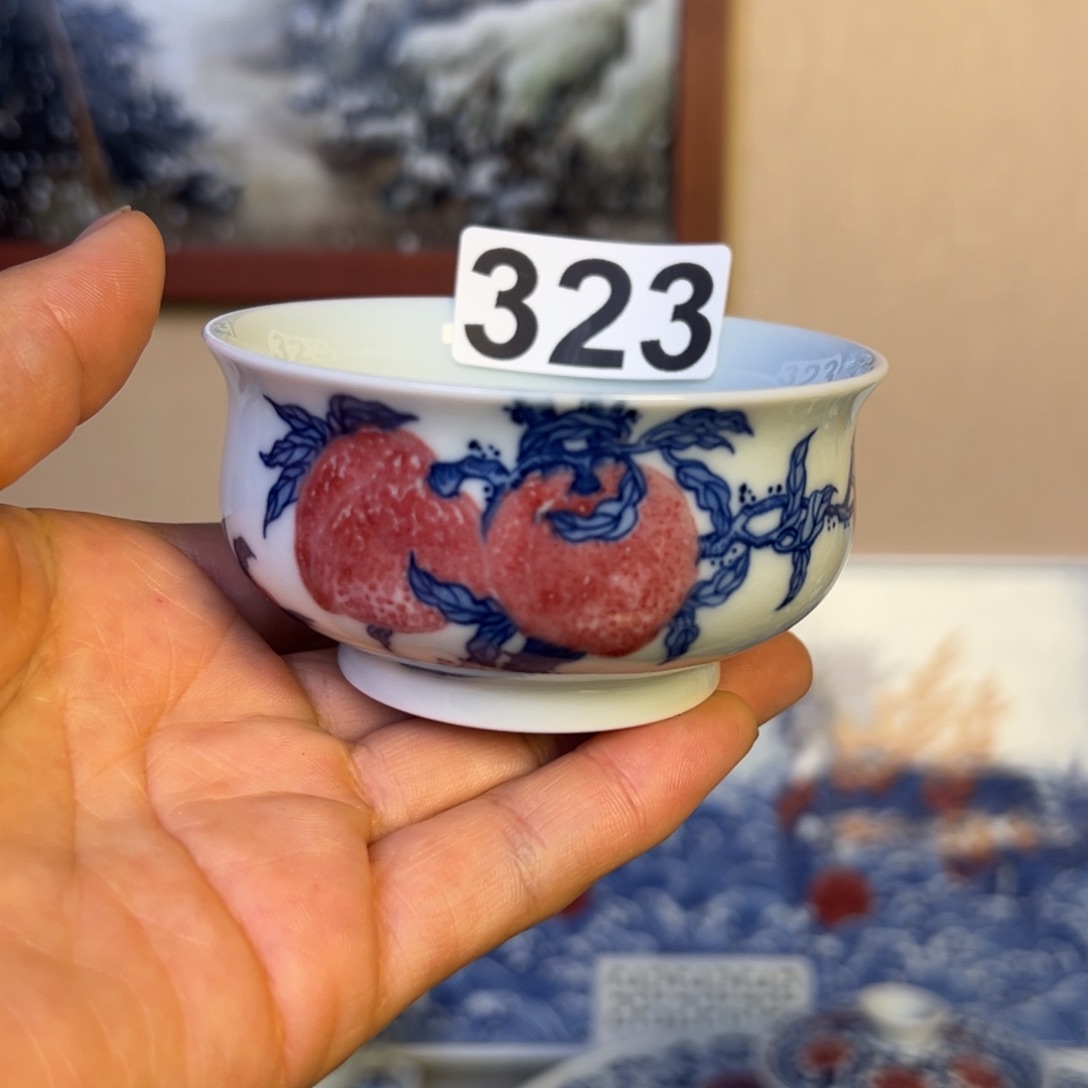 现代瓷青花釉里红工艺