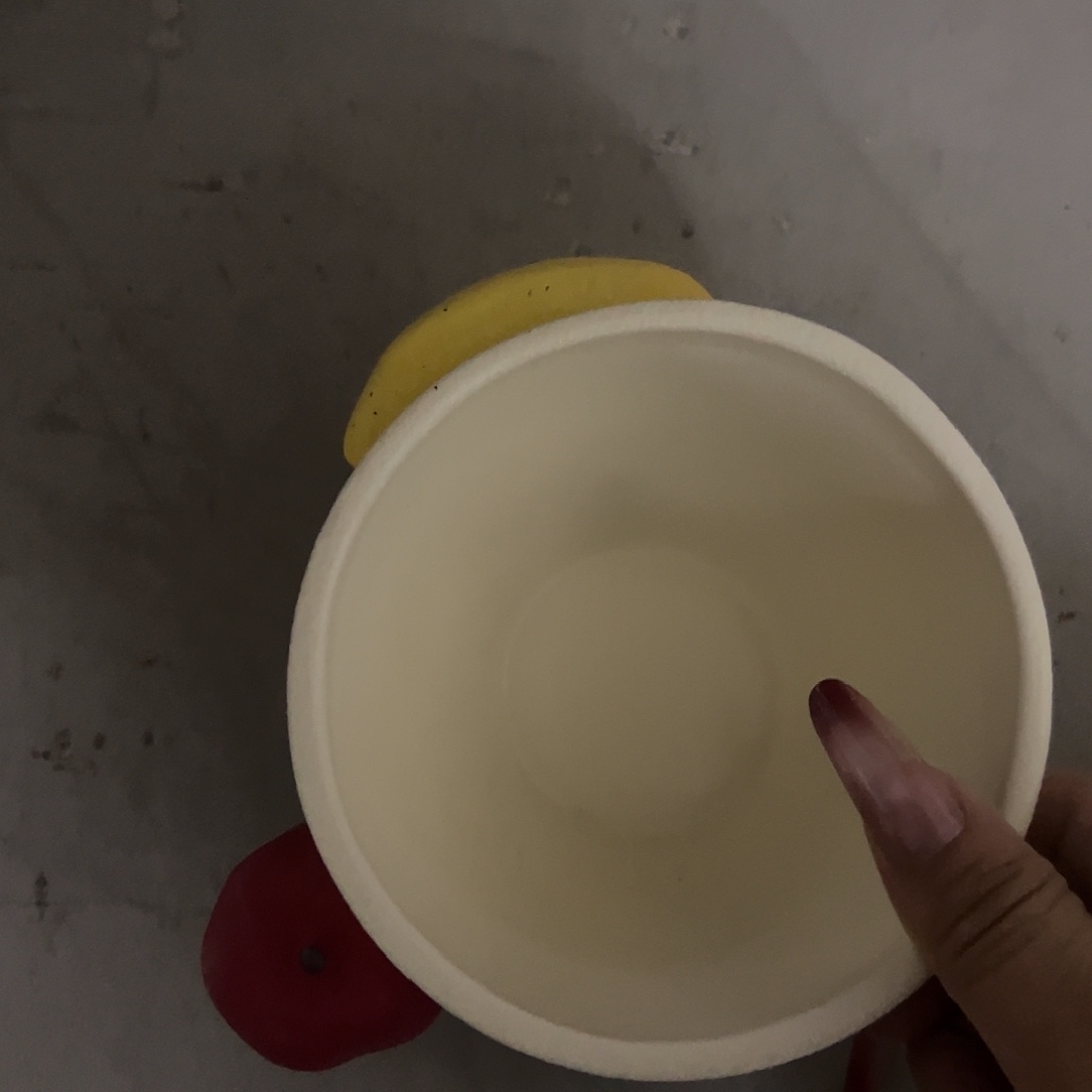 陶正品香蕉苹果碗一个